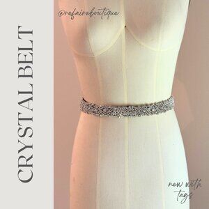 David's Bridal Crystal Belt/Sash